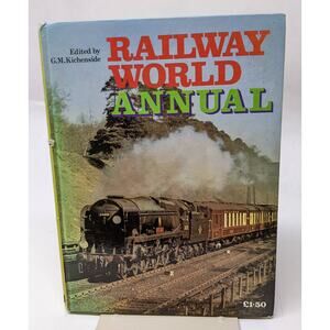 Vintage 1972 Railway World Annual - Railroadiana History Railfan